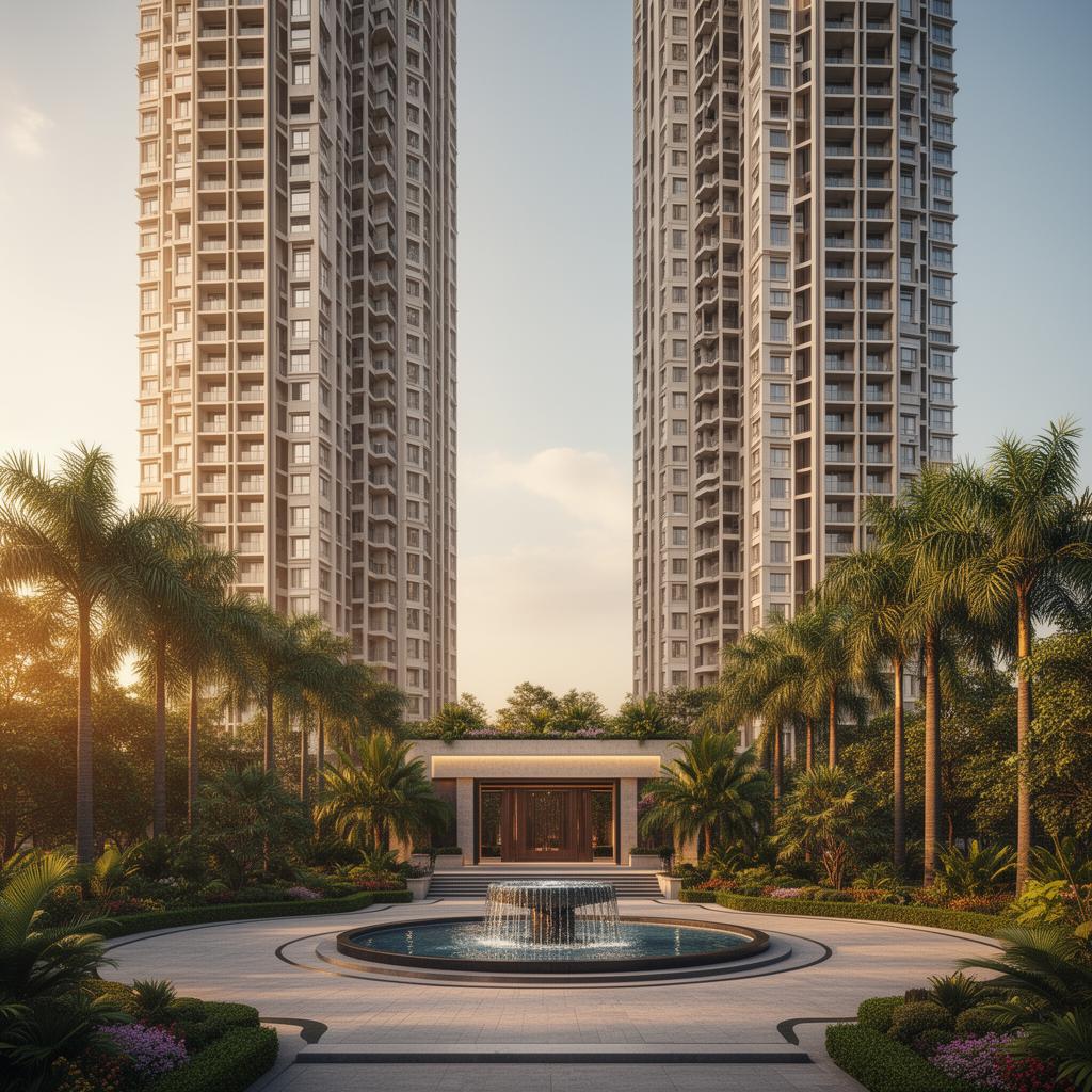 The Aurelia Residences luxury project in Hebbal